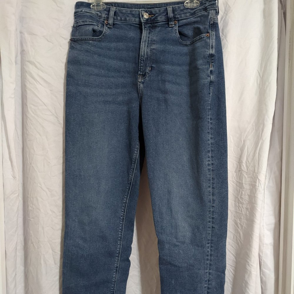 American Eagle Stretch Mom Jeans - Size 12 long